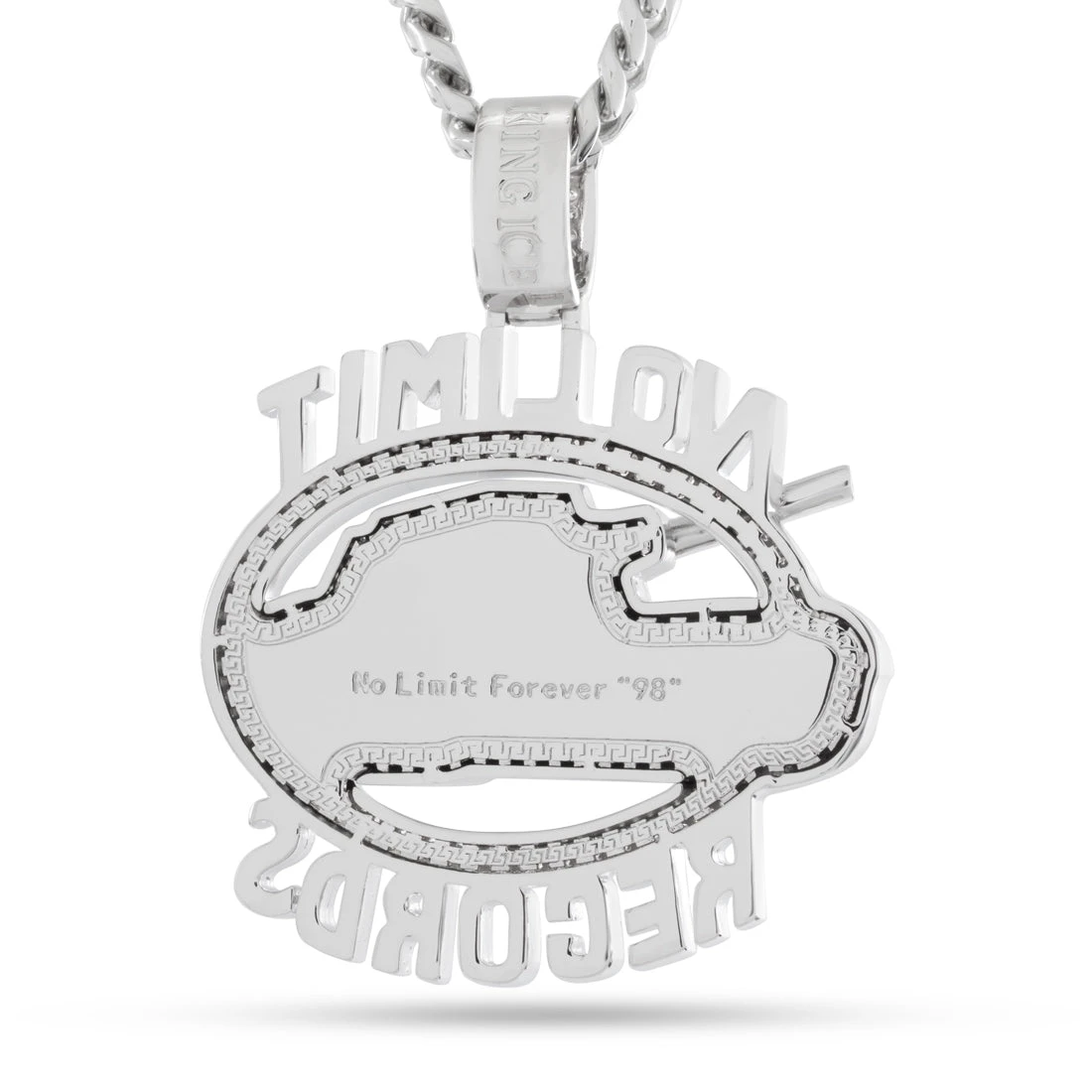 No Limit Records X King Ice - Iced 98 Logo Necklace 19 No Limit Records X King Ice - Iced 98 Logo Necklace - Image 19