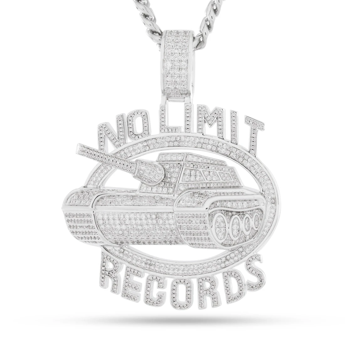 No Limit Records X King Ice - Iced 98 Logo Necklace 16 No Limit Records X King Ice - Iced 98 Logo Necklace - Image 16