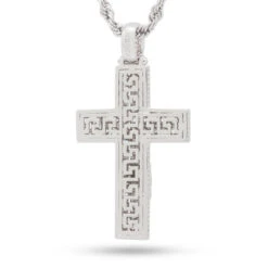 Notorious B.I.G. X King Ice - Biggie Crucifix Necklace -King Ice Shop notorious b i g x king ice biggie crucifix necklace king ice 30561882931375