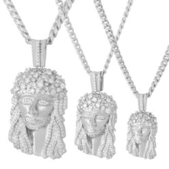 Notorious B.I.G. X King Ice - Biggie Jesus Necklace -King Ice Shop notorious b i g x king ice biggie jesus necklace king ice 31577753977007