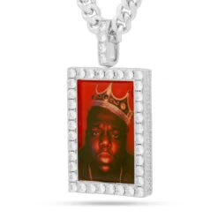 Notorious B.I.G. X King Ice - King Of New York Necklace -King Ice Shop notorious b i g x king ice king of new york necklace white gold 3 1 king ice 14871162683446