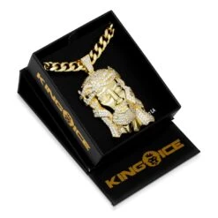 Our Savior Necklace -King Ice Shop our savior necklace king ice 30526653628591