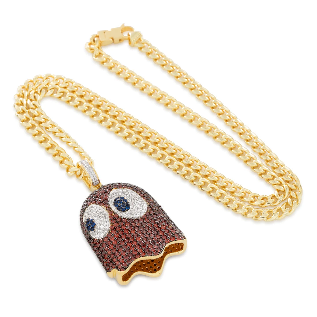 PAC-MAN X King Ice - 3D Blinky Necklace 3 PAC-MAN X King Ice - 3D Blinky Necklace - Image 3