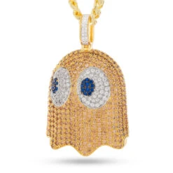 PAC-MAN X King Ice - 3D Clyde Necklace