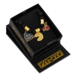 PAC-MAN X King Ice - 8mm Scatter Mode Beaded Bracelet -King Ice Shop pacman x king ice cherry scatter mode beaded bracelet gold plated 14k gold stretch king ice 35366824149167