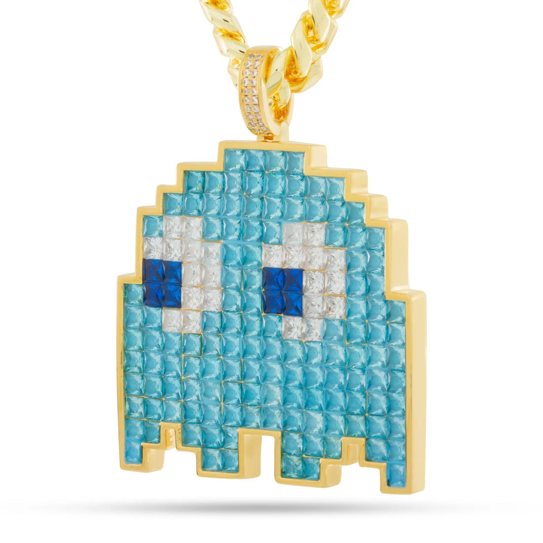 PAC-MAN X King Ice - Pixel Inky Necklace 5 PAC-MAN X King Ice - Pixel Inky Necklace - Image 5