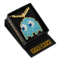 PAC-MAN X King Ice - Pixel Inky Necklace 16 PAC-MAN X King Ice - Pixel Inky Necklace -King Ice Shop pacman x king ice inky necklace king ice 35371769168047