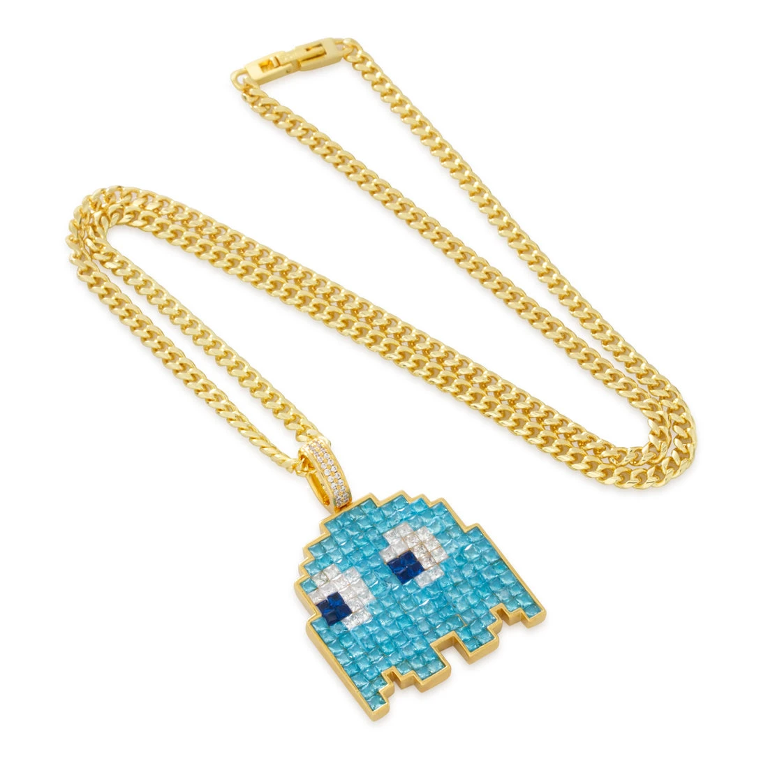 PAC-MAN X King Ice - Pixel Inky Necklace 3 PAC-MAN X King Ice - Pixel Inky Necklace - Image 3