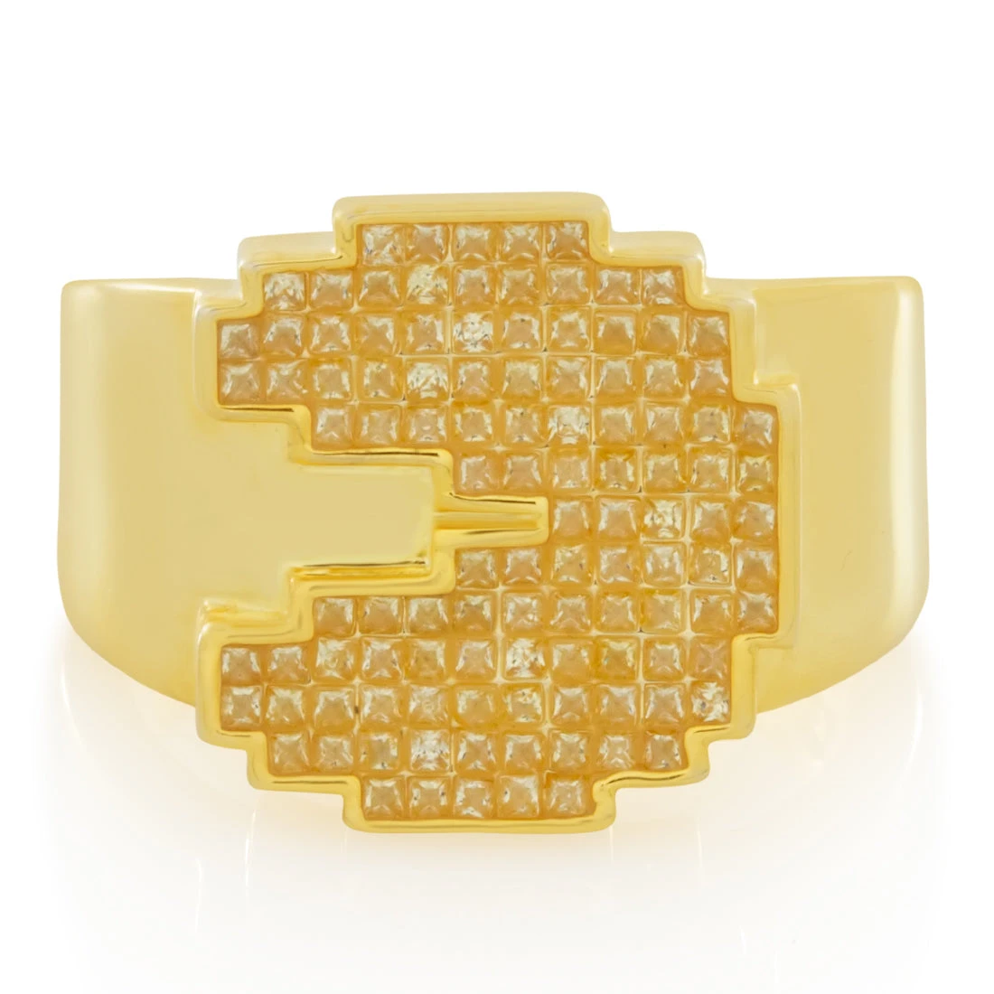 PAC-MAN X King Ice - Pixel Pacman Ring 2 PAC-MAN X King Ice - Pixel Pacman Ring - Image 2