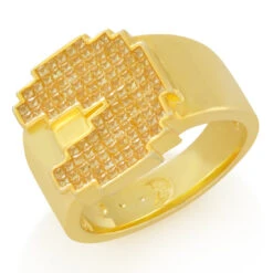 PAC-MAN X King Ice - Pixel Pacman Ring