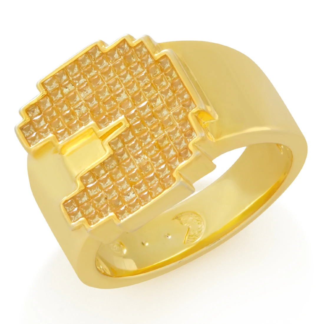 PAC-MAN X King Ice - Pixel Pacman Ring 1 PAC-MAN X King Ice - Pixel Pacman Ring