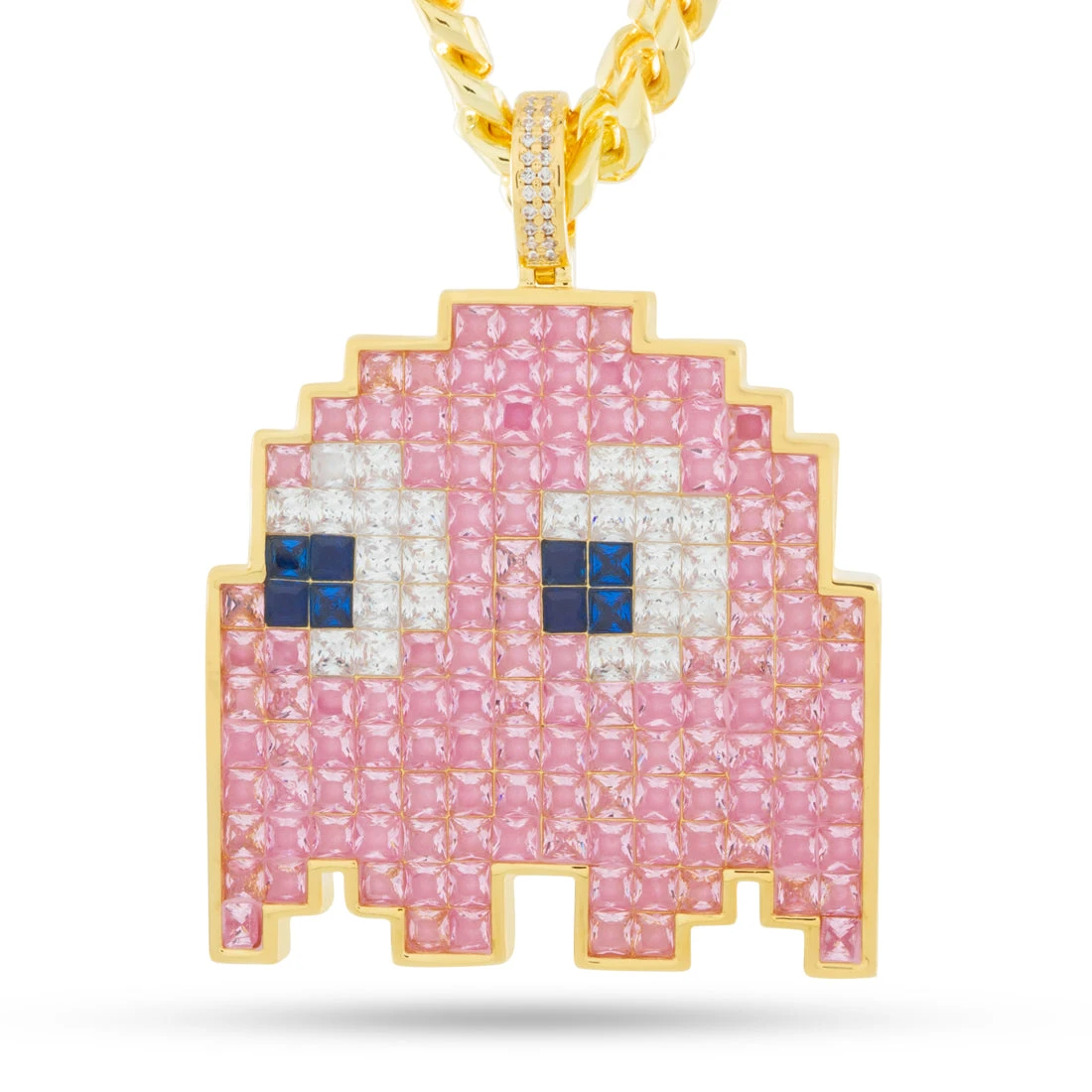 PAC-MAN X King Ice - Pixel Pinky Necklace 6 PAC-MAN X King Ice - Pixel Pinky Necklace - Image 6