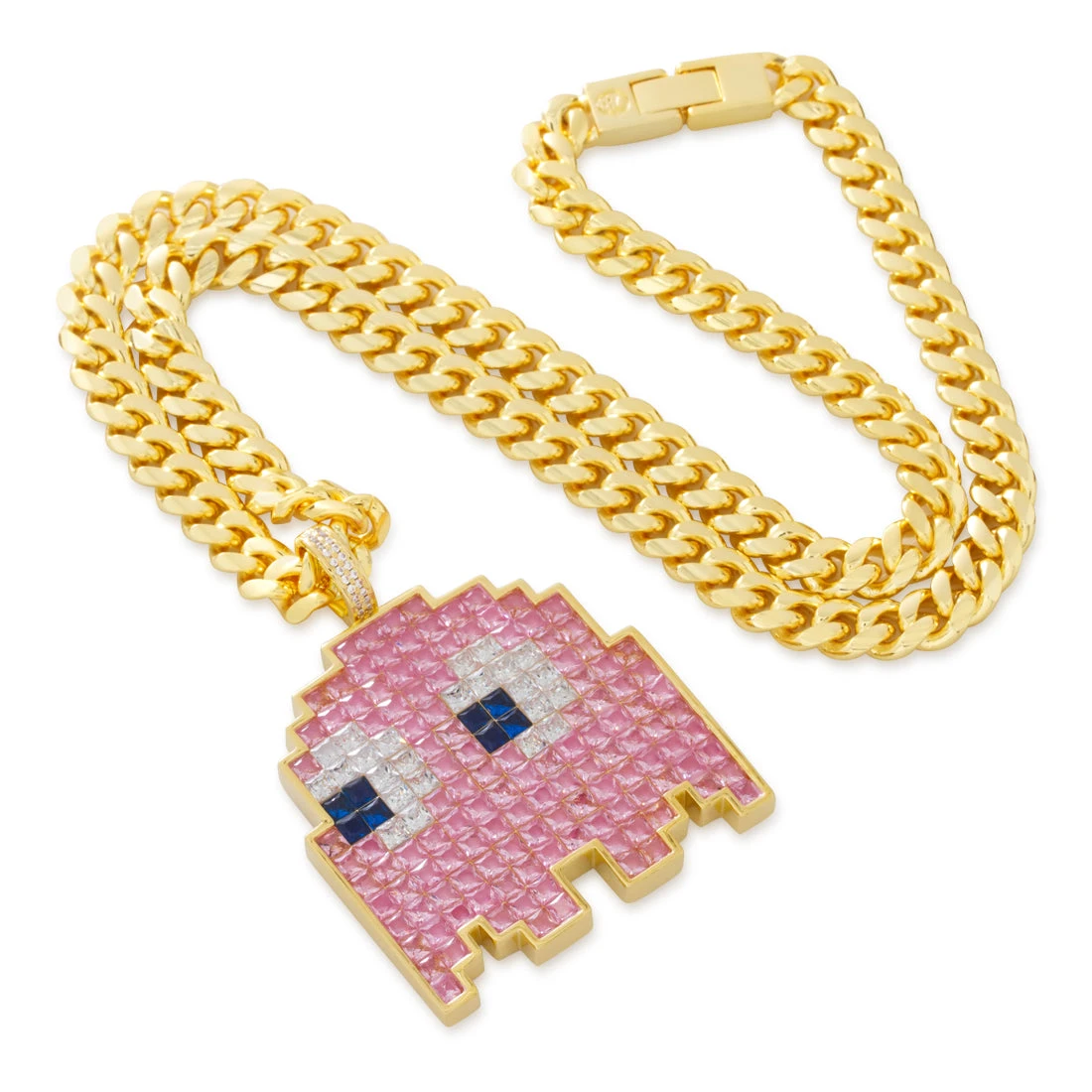 PAC-MAN X King Ice - Pixel Pinky Necklace 7 PAC-MAN X King Ice - Pixel Pinky Necklace - Image 7