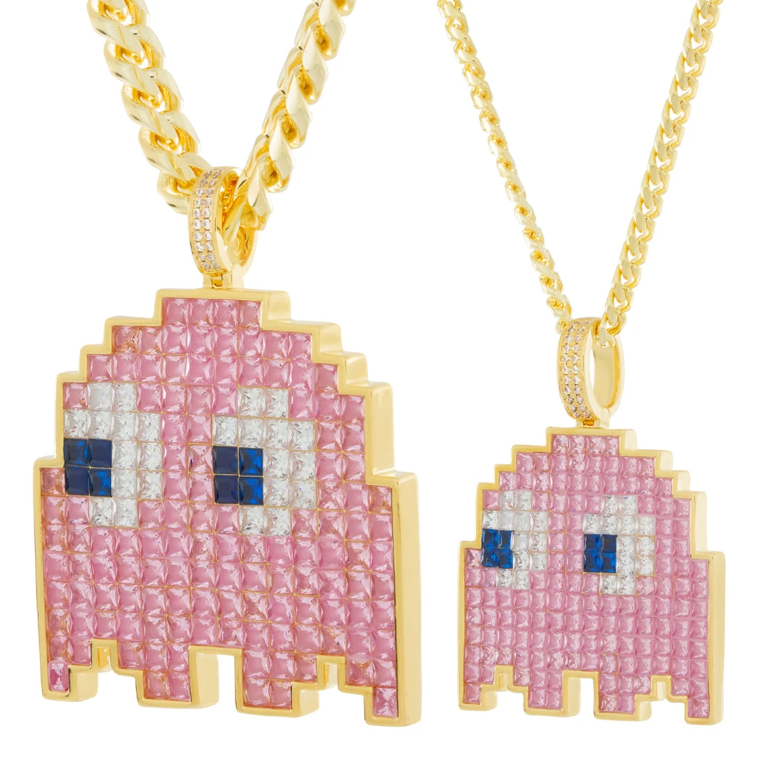 PAC-MAN X King Ice - Pixel Pinky Necklace 9 PAC-MAN X King Ice - Pixel Pinky Necklace - Image 9