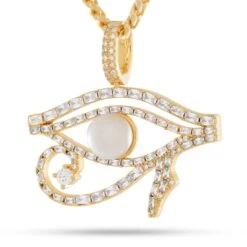 Pearl Of Wisdom Eye Of Ra Necklace
