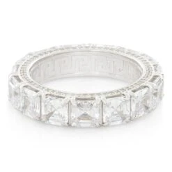 Princess-Cut Ring 14 Princess-Cut Ring -King Ice Shop princess cut ring king ice 32315099119791