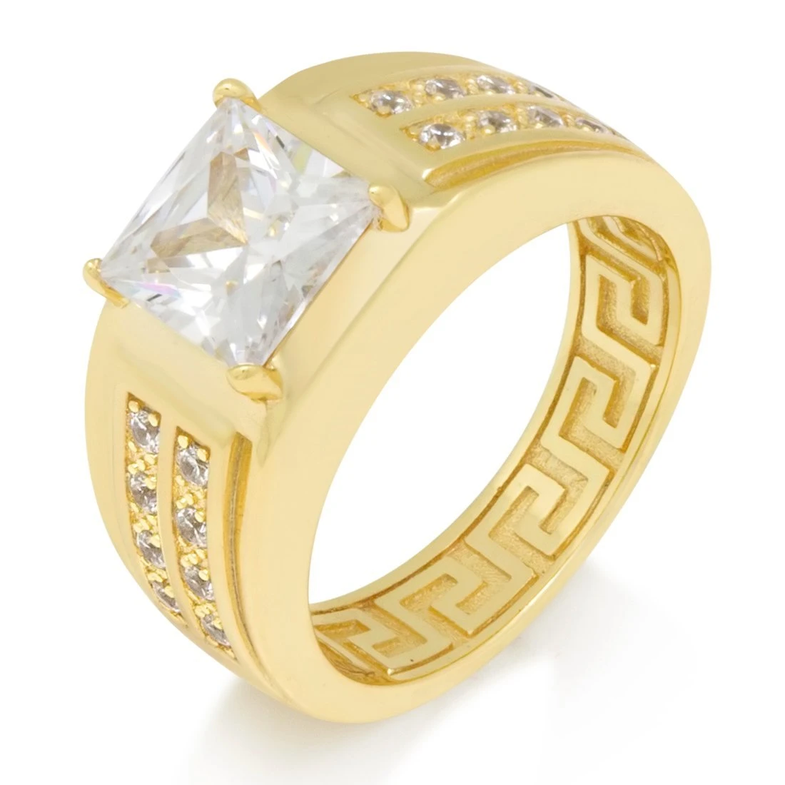 Princess-Cut Signet Ring 1 Princess-Cut Signet Ring