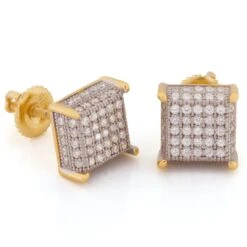 Prong Stud Earrings