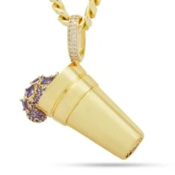 Purple Drank Necklace -King Ice Shop purple drank necklace 14k gold 2 4 king ice 30522667237551