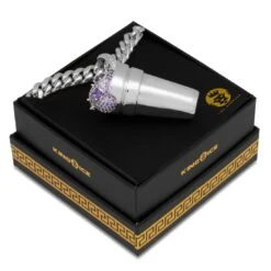 Purple Drank Necklace -King Ice Shop purple drank necklace king ice 30522002800815