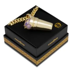 Purple Drank Necklace -King Ice Shop purple drank necklace king ice 30522313048239
