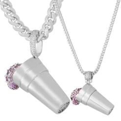 Purple Drank Necklace -King Ice Shop purple drank necklace king ice 31577925091503
