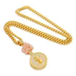 Rick And Morty X King Ice - Plumbus Necklace 6 Rick And Morty X King Ice - Plumbus Necklace -King Ice Shop rick and morty x king ice le plumbus necklace 14k gold 2 6 king ice 35717758189743