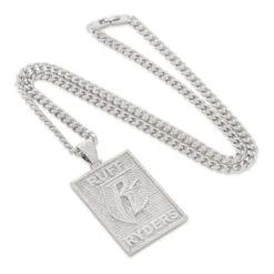 Ruff Ryders X King Ice - Dog Tag Logo Necklace 16 Ruff Ryders X King Ice - Dog Tag Logo Necklace -King Ice Shop ruff ryders x king ice dog tag logo necklace king ice 35020184977583