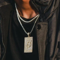 Ruff Ryders X King Ice - Dog Tag Logo Necklace 12 Ruff Ryders X King Ice - Dog Tag Logo Necklace -King Ice Shop ruff ryders x king ice dog tag logo necklace king ice 35117618397359