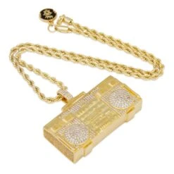 RUN DMC X King Ice - Ghetto Blaster Necklace 12 RUN DMC X King Ice - Ghetto Blaster Necklace -King Ice Shop run dmc x king ice ghetto blaster necklace king ice 30539907563695