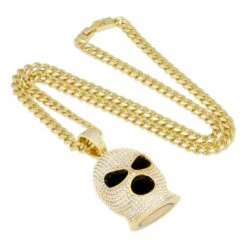 Ski Mask Goon Necklace -King Ice Shop ski mask goon necklace king ice 30547715162287