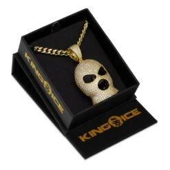 Ski Mask Goon Necklace -King Ice Shop ski mask goon necklace king ice 30547786989743