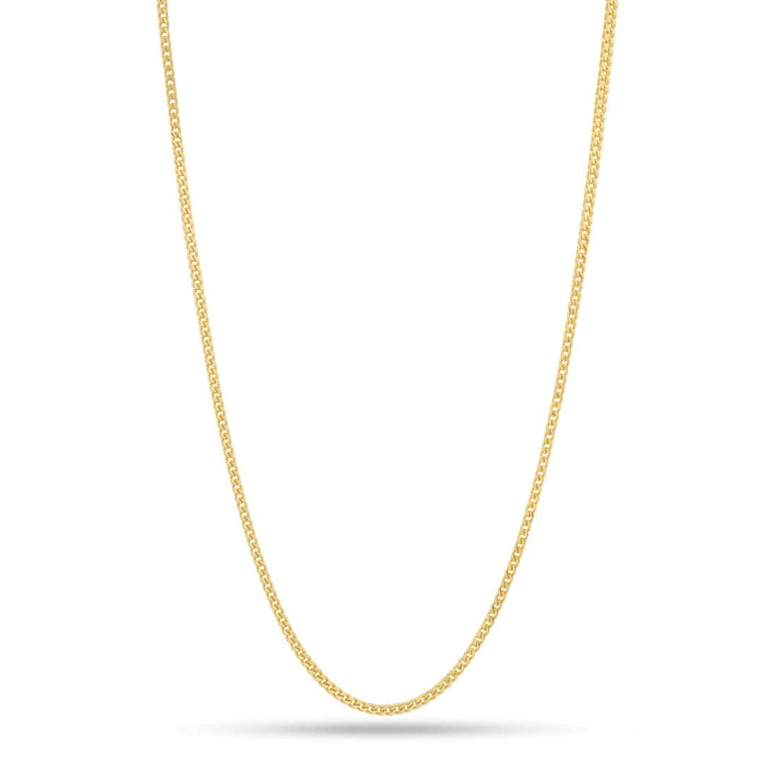 Solid Gold 3mm Franco Chain 1 Solid Gold 3mm Franco Chain