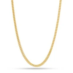Solid Gold 4mm Franco Chain