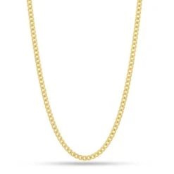 Solid Gold 5mm Miami Cuban Link Chain