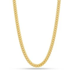 Solid Gold 8mm Miami Cuban Link Chain