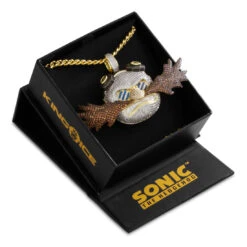 Sonic The Hedgehog X King Ice - Dr. Eggman Necklace 9 Sonic The Hedgehog X King Ice - Dr. Eggman Necklace -King Ice Shop sonic the hedgehog x king ice dr eggman necklace gold plated 14k gold 2 1 king ice 34895242559663