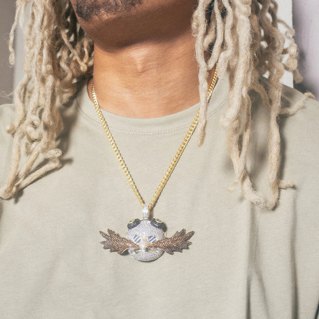 Sonic The Hedgehog X King Ice - Dr. Eggman Necklace 4 Sonic The Hedgehog X King Ice - Dr. Eggman Necklace - Image 4