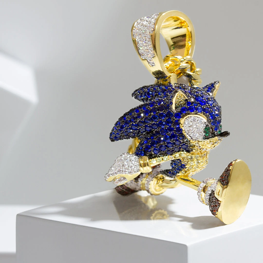 Sonic The Hedgehog X King Ice - Fast Sonic Necklace 4 Sonic The Hedgehog X King Ice - Fast Sonic Necklace - Image 4