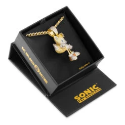 Sonic The Hedgehog X King Ice - Flying Tails Necklace 9 Sonic The Hedgehog X King Ice - Flying Tails Necklace -King Ice Shop sonic x king ice flying tails necklace 14k gold 2 2 king ice 33123563471023