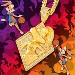 Space Jam X King Ice - Lola Bunny Necklace 13 Space Jam X King Ice - Lola Bunny Necklace -King Ice Shop space jam x king ice lola bunny king ice 30525582540975