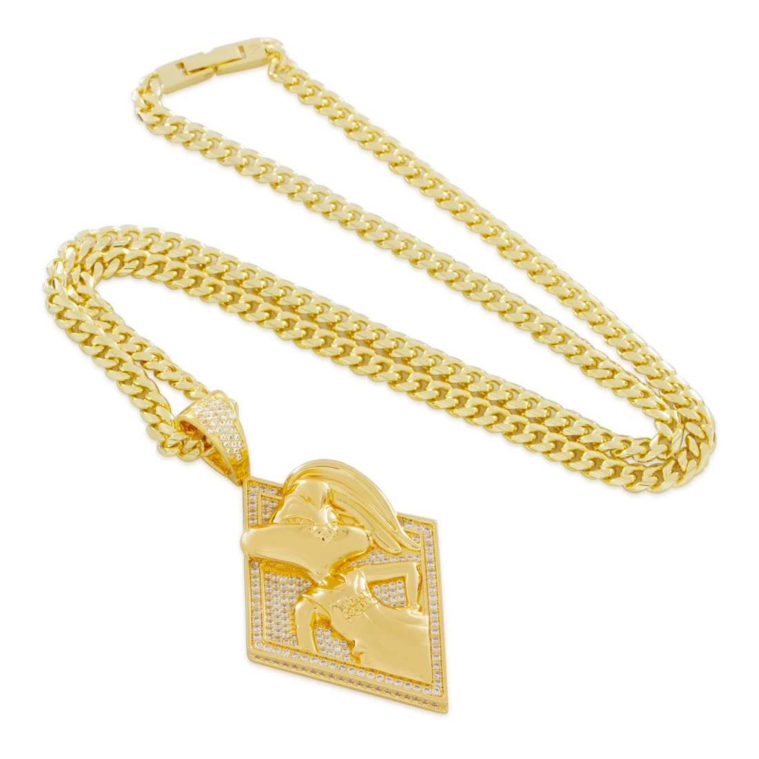 Space Jam X King Ice - Lola Bunny Necklace 3 Space Jam X King Ice - Lola Bunny Necklace - Image 3