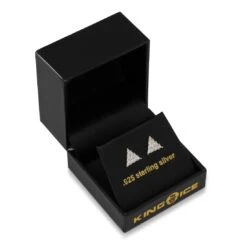 Trinus Earrings -King Ice Shop sterling silver trinus earrings king ice 30546276679855