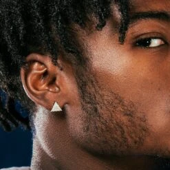 Trinus Earrings -King Ice Shop sterling silver trinus earrings king ice 32248939839663