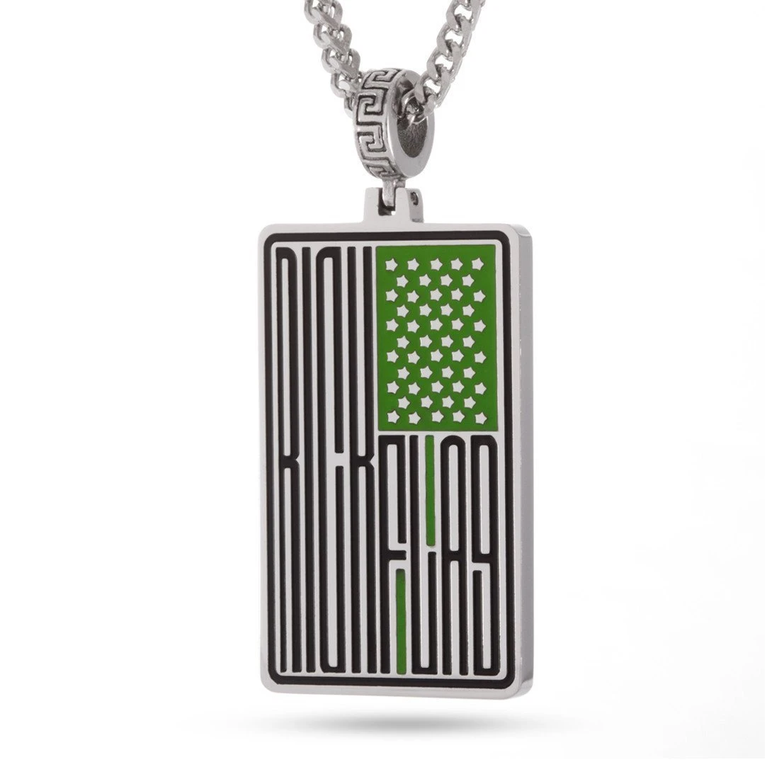 Suicide Squad X King Ice - Rick Flag Emblem Necklace 4 Suicide Squad X King Ice - Rick Flag Emblem Necklace - Image 4