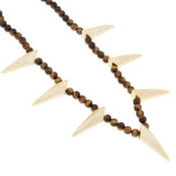 Tiger-Eye Wakanda Inspired Chain -King Ice Shop tiger eye wakanda inspired chain gold plated 14k gold 20 king ice 14878379769910