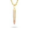 Two-Tone .223 Caliber Bullet Necklace