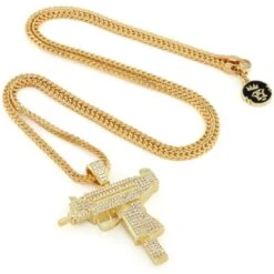 Uzi Necklace 9 Uzi Necklace -King Ice Shop uzi necklace king ice 30599418085551
