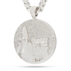 SpongeBob X King Ice - Best Friends Necklace 10 SpongeBob X King Ice - Best Friends Necklace -King Ice Shop white gold spongebob x king ice best friends necklace 13228177129526 1100x 850d2736 0bd0 431f 833e 7969cdd5853f