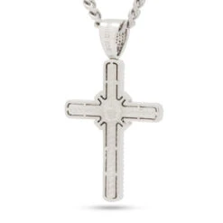 Wrapped Cross Necklace 13 Wrapped Cross Necklace -King Ice Shop wrapped cross necklace king ice 30592170459311